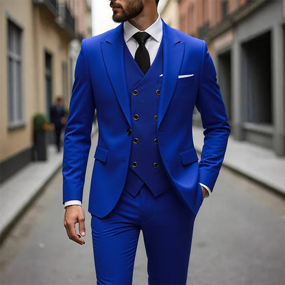 🔥 Soldes exceptionnels 50 % DE RÉDUCTION 🔥 Ensemble 3 pièces slim fit pour homme🕴️🔥 Soldes exceptionnels 50 % DE RÉDUCTION 🔥 Ensemble 3 pièces slim fit pour homme🕴️