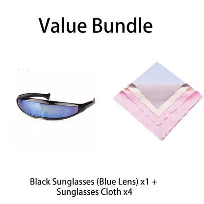 🕶️ 50% DE RÉDUCTION ! 😎 Lunettes de Soleil Légères et Futuristes avec Écran Protecteur – Confort Ultime, Protection UV 400 & Design Unique ✨
