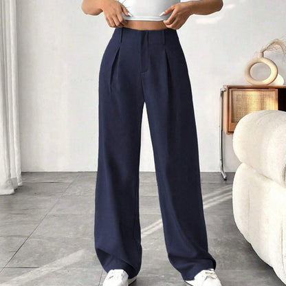 📢📢60 % de réduction !!⏰Pantalon large à taille haute pour femme