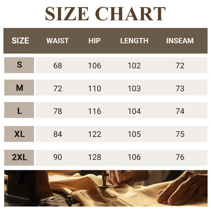 📢📢60 % de réduction !!⏰Pantalon large à taille haute pour femme