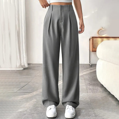 📢📢60 % de réduction !!⏰Pantalon large à taille haute pour femme