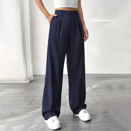 📢📢60 % de réduction !!⏰Pantalon large à taille haute pour femme