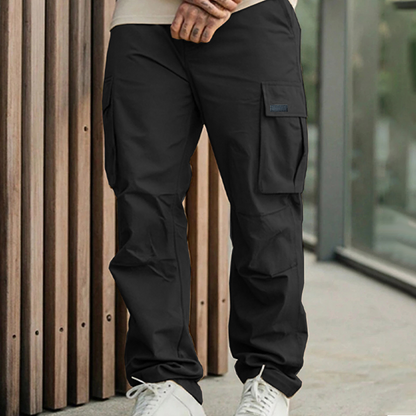 Pantalon cargo classique multi-poches pour homme