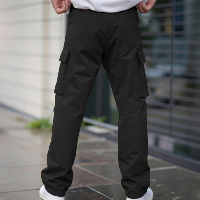 Pantalon cargo classique multi-poches pour homme