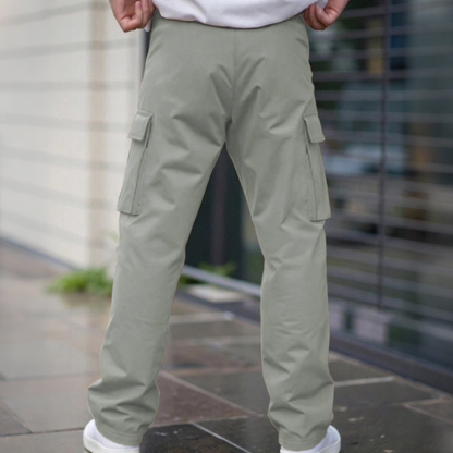 Pantalon cargo classique multi-poches pour homme