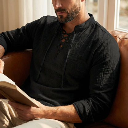 🔥Offre à durée limitée - Chemise unie décontractée pour homme
