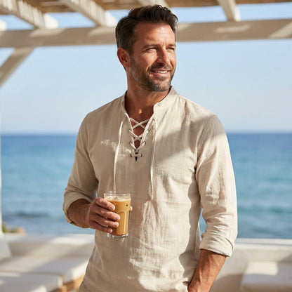 🔥Offre à durée limitée - Chemise unie décontractée pour homme