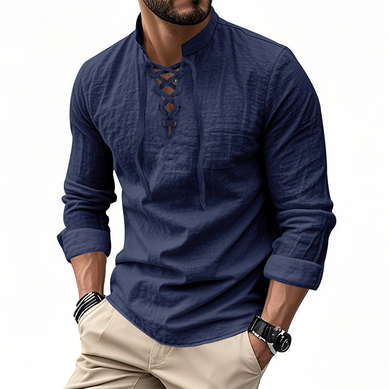 🔥Offre à durée limitée - Chemise unie décontractée pour homme