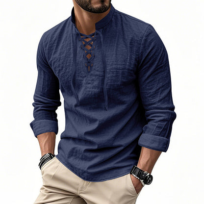 🔥Offre à durée limitée - Chemise unie décontractée pour homme