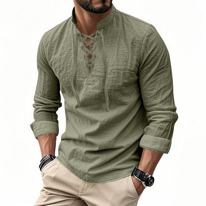 🔥Offre à durée limitée - Chemise unie décontractée pour homme