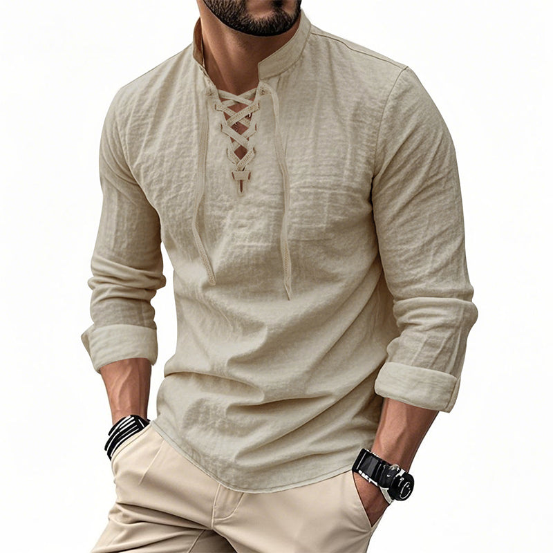 🔥Offre à durée limitée - Chemise unie décontractée pour homme