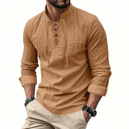 🔥Offre à durée limitée - Chemise unie décontractée pour homme