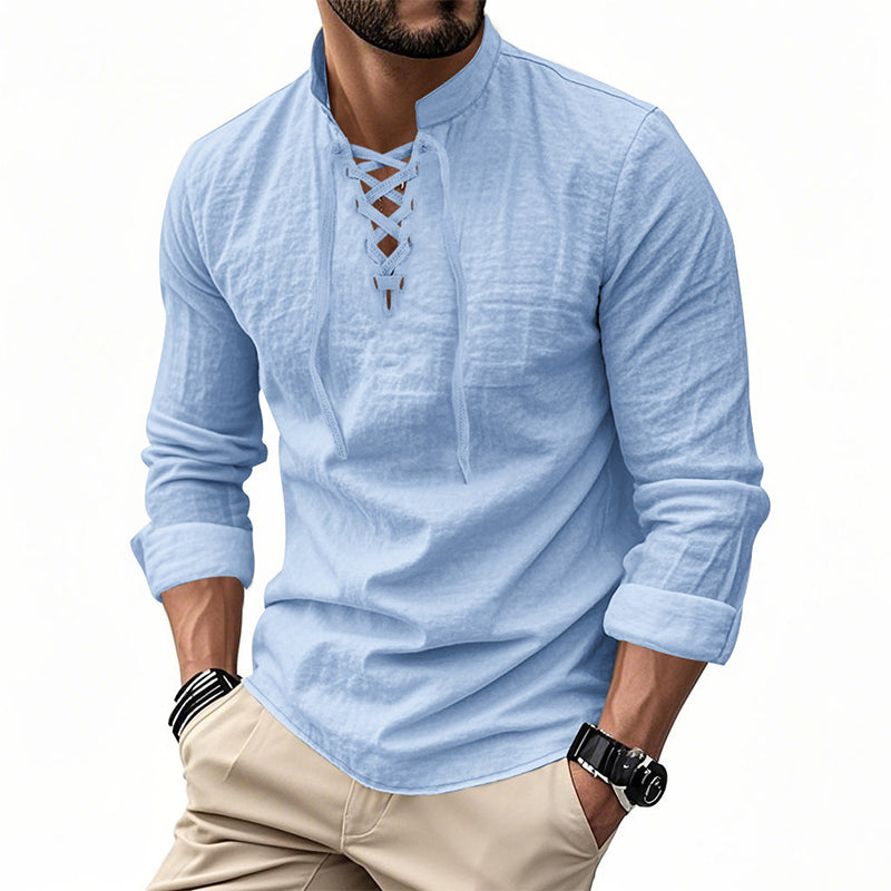 🔥Offre à durée limitée - Chemise unie décontractée pour homme