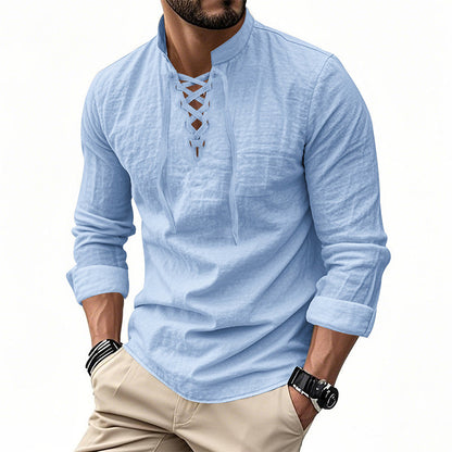 🔥Offre à durée limitée - Chemise unie décontractée pour homme