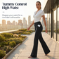 🔥Nouveauté 2026 — 60 % DE RÉDUCTION ! ✨ Pantalon évasé stretch taille haute pour femme — Design gainant, longueur ajustable ! 👖💫