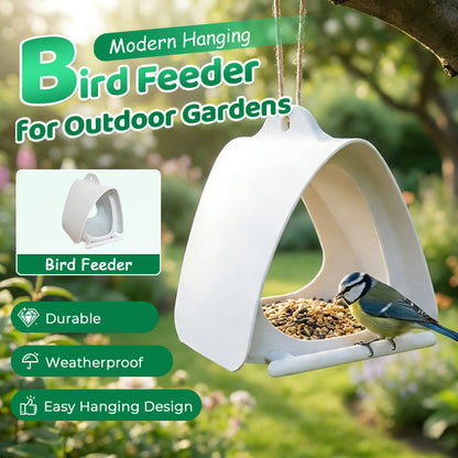 🐦✨ Mangeoire à Oiseaux Suspendue Moderne 2026 UPGRADE | Pour Jardins Extérieurs | Design Élégant, Qualité Supérieure 💎