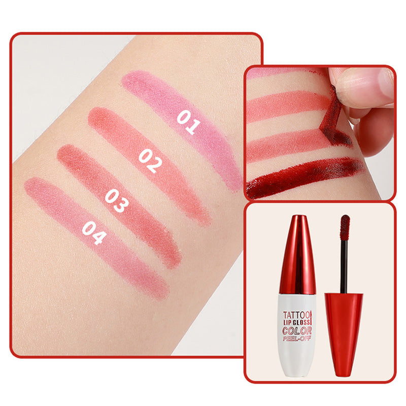 💄Gloss à lèvres amovible, waterproof et longue tenue