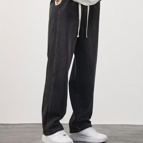 📢📢60 % de réduction !! ⏰Jeans droits amples pour hommes