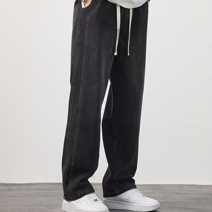 📢📢60 % de réduction !! ⏰Jeans droits amples pour hommes