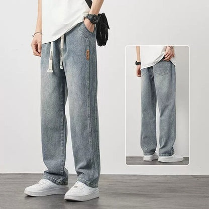 📢📢60 % de réduction !! ⏰Jeans droits amples pour hommes