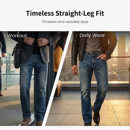 👖NOUVEAUTÉ - 60 % DE RÉDUCTION 🔥🥳 PLUS DE 50 000 VENDUS ! 💥Jean stretch coupe droite pour homme
