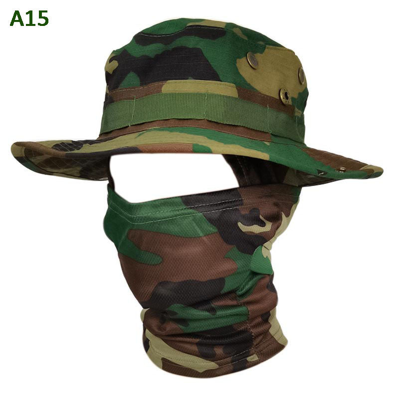 💎 50% DE RÉDUCTION ! 💎 Chapeau de Pêche Camouflage 2 en 1 avec Masque – Protection UPF 50+, Amovible & Respirant 🎣☀️