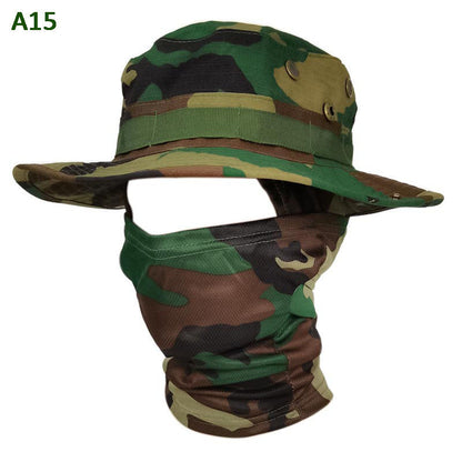 💎 50% DE RÉDUCTION ! 💎 Chapeau de Pêche Camouflage 2 en 1 avec Masque – Protection UPF 50+, Amovible & Respirant 🎣☀️