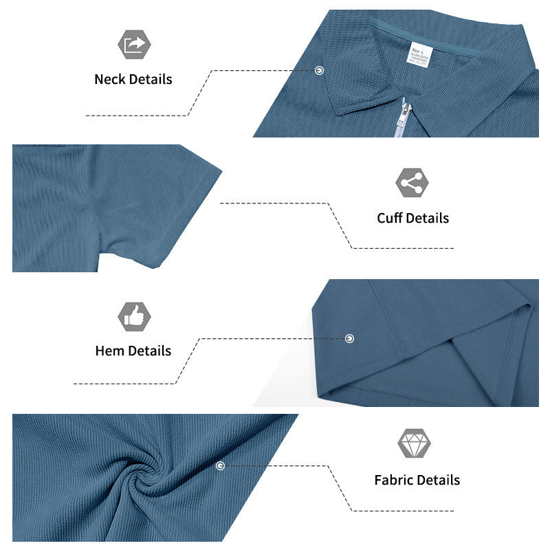 Ensemble pour homme composé d'un haut à col zippé et d'un pantalon à cordon coulissant