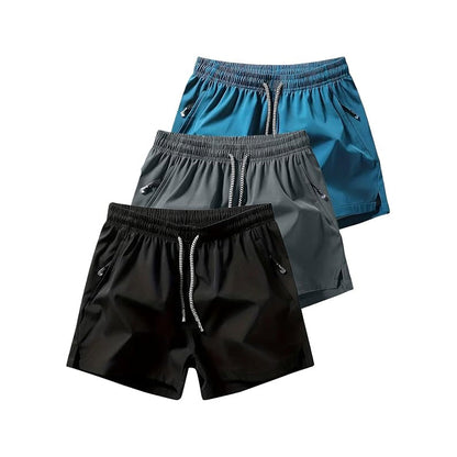 🩳 60% DE RÉDUCTION ! 💎 Short de Sport à Séchage Rapide pour Homme – Poches Zippées, Ceinture Réglable & Tissu Cool-Touch 🏃‍♂️