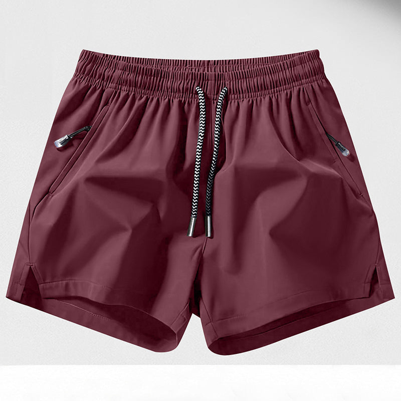 🩳 60% DE RÉDUCTION ! 💎 Short de Sport à Séchage Rapide pour Homme – Poches Zippées, Ceinture Réglable & Tissu Cool-Touch 🏃‍♂️