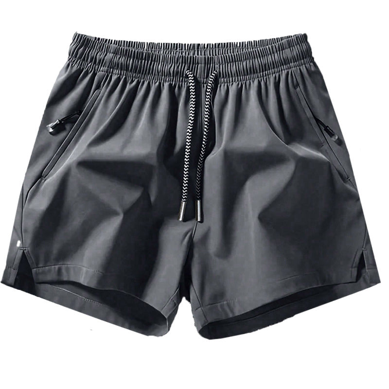 🩳 60% DE RÉDUCTION ! 💎 Short de Sport à Séchage Rapide pour Homme – Poches Zippées, Ceinture Réglable & Tissu Cool-Touch 🏃‍♂️