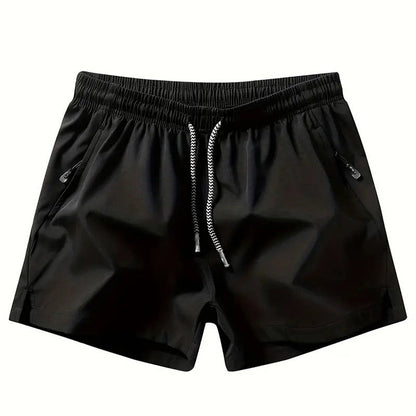 🩳 60% DE RÉDUCTION ! 💎 Short de Sport à Séchage Rapide pour Homme – Poches Zippées, Ceinture Réglable & Tissu Cool-Touch 🏃‍♂️