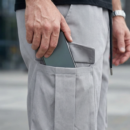 💎 50 % DE RÉDUCTION ! 💎 Pantalon cargo décontracté pour homme – Multi-poches, taille ajustable et coupe droite résistante, idéal pour un usage quotidien 🎒👖