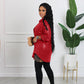 Robe midi scintillante à paillettes pour femme