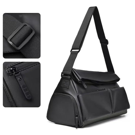 📢📢50 % DE RÉDUCTION !!⏰Sac de voyage imperméable avec compartiment pour chaussures
