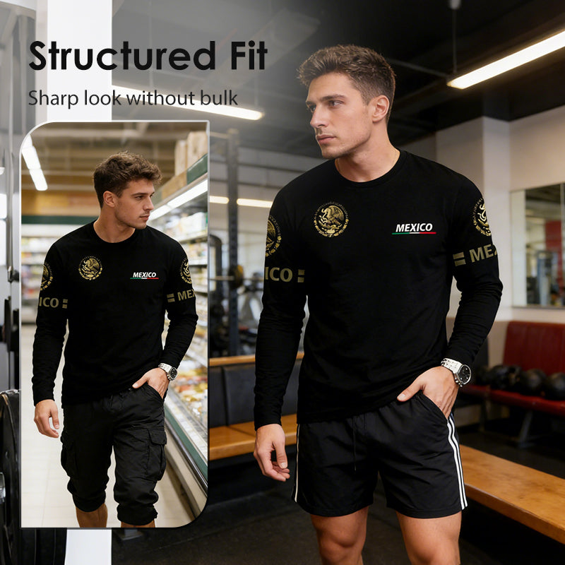 🔈🔈NOUVEAUTÉ 2026 - 60 % DE RÉDUCTION 🔥👔 T-shirt homme à manches longues et col rond