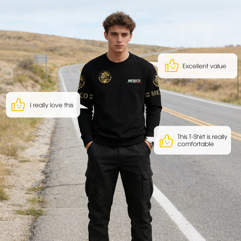 🔈🔈NOUVEAUTÉ 2026 - 60 % DE RÉDUCTION 🔥👔 T-shirt homme à manches longues et col rond