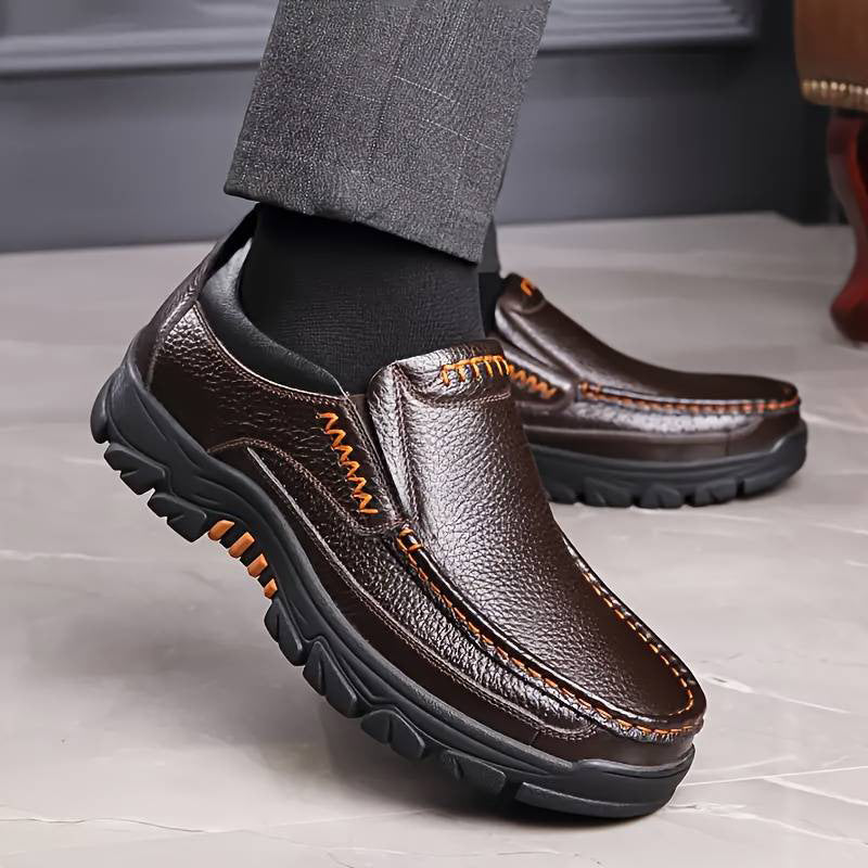 👞 60% DE RÉDUCTION ! ✨ Chaussures de Ville Rétro pour Homme – Légères, Antidérapantes & Respirantes 🚶