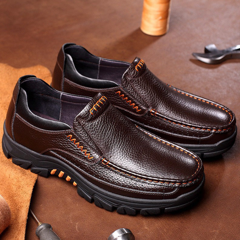 👞 60% DE RÉDUCTION ! ✨ Chaussures de Ville Rétro pour Homme – Légères, Antidérapantes & Respirantes 🚶