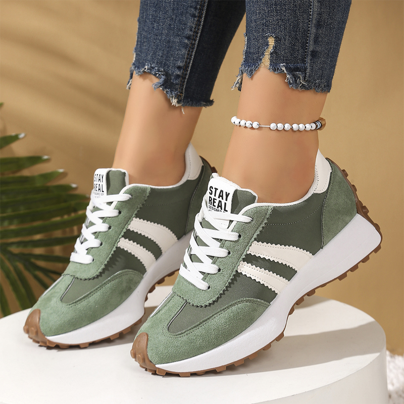 👟 49% DE RÉDUCTION ! ✨ Baskets Épaisses Antidérapantes Décontractées pour Femmes – Confort Toute la Journée, Semelle Amortie & Style Polyvalent 🏃‍♀️