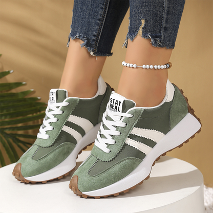 👟 49% DE RÉDUCTION ! ✨ Baskets Épaisses Antidérapantes Décontractées pour Femmes – Confort Toute la Journée, Semelle Amortie & Style Polyvalent 🏃‍♀️