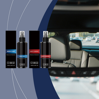Spray désodorisant haut de gamme pour voiture