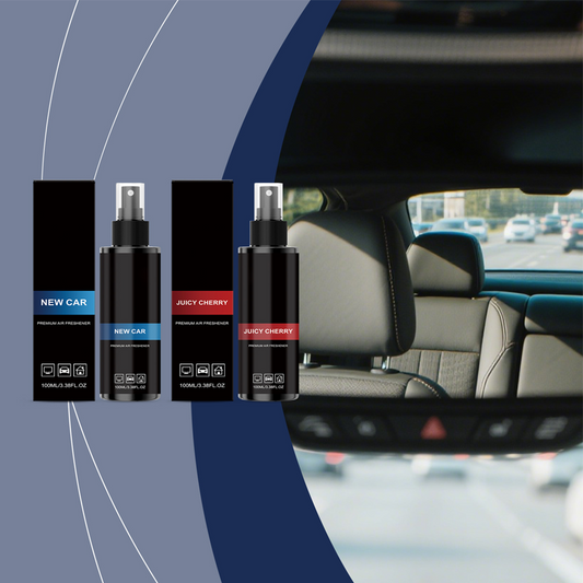 Spray désodorisant haut de gamme pour voiture