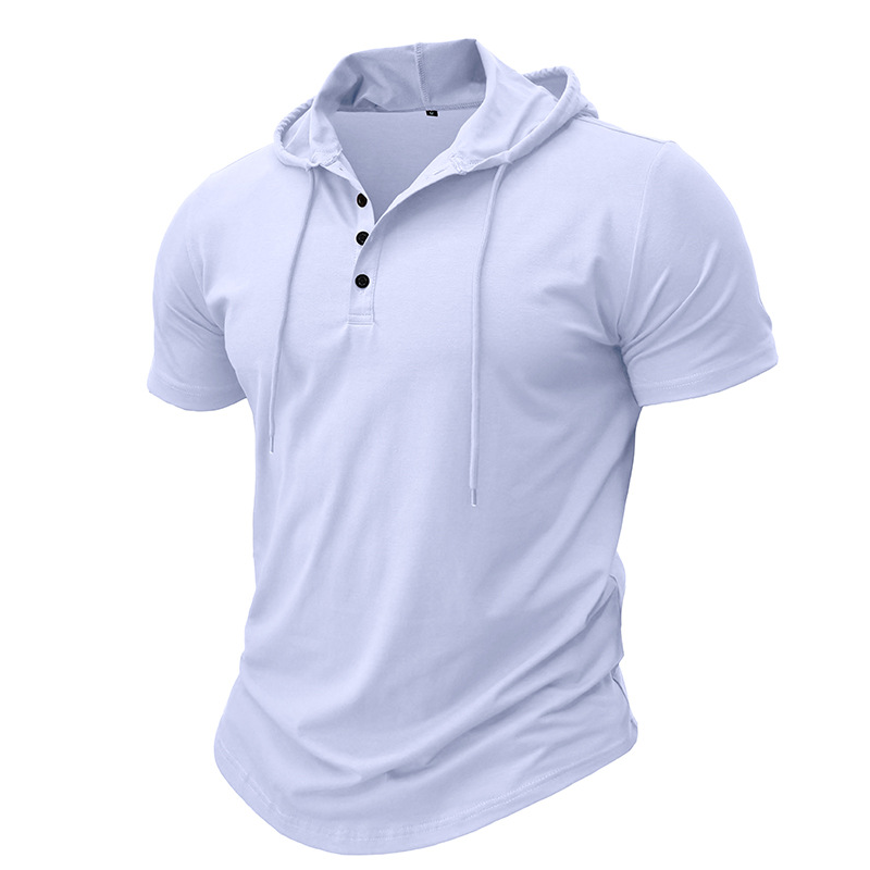 T-shirt à capuche athlétique pour homme