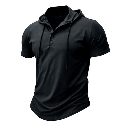 T-shirt à capuche athlétique pour homme