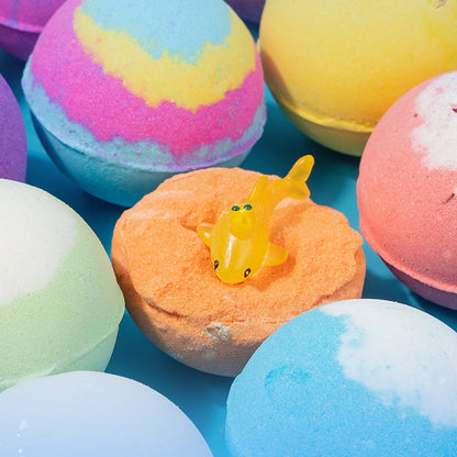 🛁 60 % DE RÉDUCTION | 🌊 Bombes de bain thème océan | 60 g x 12, pour un bain moussant et une idée cadeau amusante ✨