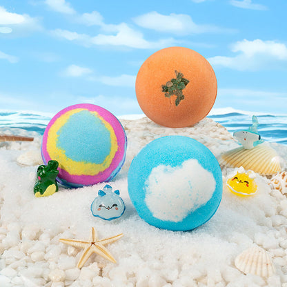 🛁 60 % DE RÉDUCTION | 🌊 Bombes de bain thème océan | 60 g x 12, pour un bain moussant et une idée cadeau amusante ✨