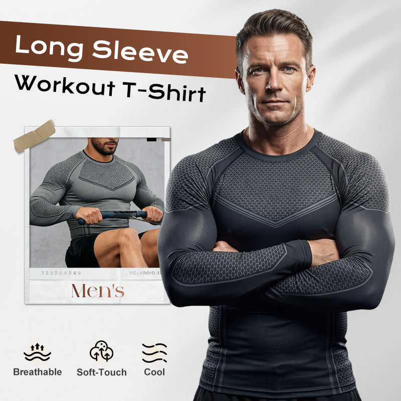 ✨ NOUVEAUTÉ 2026 | Tee-Shirt Manches Longues Respirant | Confort Ultra pour l'Entraînement 🏋️【-60% DE RÉDUCTION】