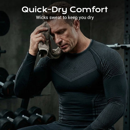 ✨ NOUVEAUTÉ 2026 | Tee-Shirt Manches Longues Respirant | Confort Ultra pour l'Entraînement 🏋️【-60% DE RÉDUCTION】
