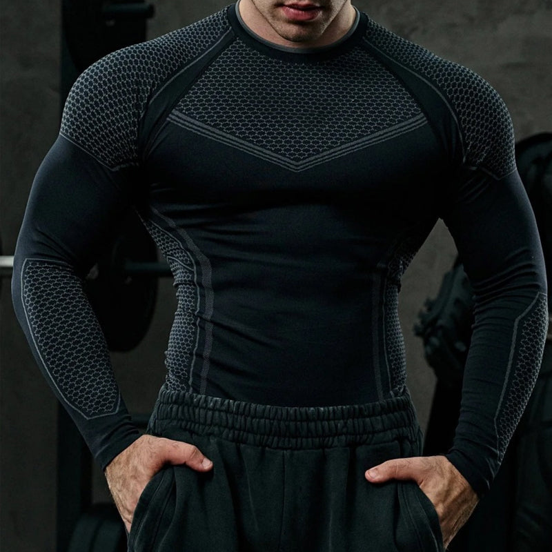 ✨ NOUVEAUTÉ 2026 | Tee-Shirt Manches Longues Respirant | Confort Ultra pour l'Entraînement 🏋️【-60% DE RÉDUCTION】